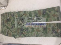 如图作训服外发首单500万套， 签年单（