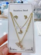 需要寻找铜耳环项链套装工厂合作，出 口