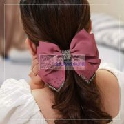 【长期有货】寻弹簧夹蝴蝶结手工专业加工厂，样品看图