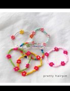 图中手链  项链    戒指外发加工，寻找做小花手链，项链，