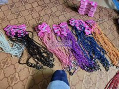 图中珠串谁家会做，找会穿这些珠串的手工加