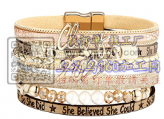 订单长期稳定！找能做这类皮革手链项链的厂