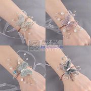 求买图里手工花手链，要现货产品，请有做这