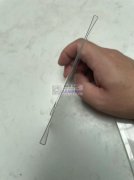 这个纸卡盒、需要折边、材质PVC、PP、