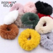 本厂现有毛绒绕布发圈外发加工。寻找毛绒绕