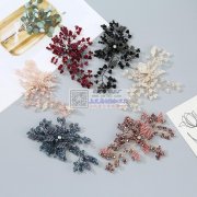 找一个固定加工厂合作，手工铜丝拧珠，新娘