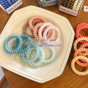 加工如图这款发饰发圈电话线圈，源头工厂