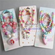 寻找儿童项链手链源头工厂，量大,纯加工或