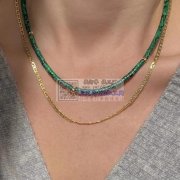 如图所示项链需要做，寻找专业做这种项链的