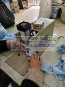 承接超声波冰丝口罩点带加工。口罩点带加工