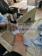 承接超声波冰丝口罩点带加工。口罩点带加工