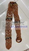 徐州手工加工厂承接各种串珠，编织，腰带，