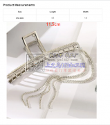 找做这几款合金抓夹和发带的厂家， 要求环