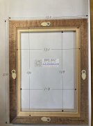 寻求如图尺寸相框工厂，最好木质边框的。按