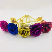 如图款式金箔花寻找做的工厂 ，有做这种金