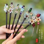 【直播平台】找如图所示古风发饰发簪货源，