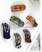 【急】找能做图中塑料发夹的工厂，每款发夹