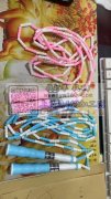 签名款竹节跳绳，4个颜色，价格便宜