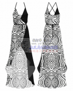 寻找专业做雪纺连衣裙的加工厂，人棉长袍！