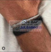 如图，寻找这种钩针做韩国腊线的手链工厂，