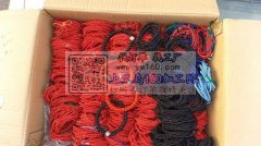 编织纽扣结手绳，项链