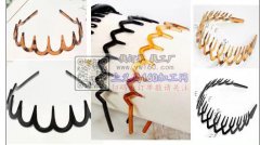 样品如图所示，寻找有这几款发箍的厂家，有