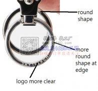 实单，一个月几十万个，找这款铁钥匙圈工厂
