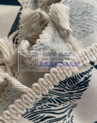 桌布外加工、工艺卷边和上流苏花边