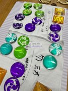 现需大量求购神之眼正版玻璃加印刷贴片，每