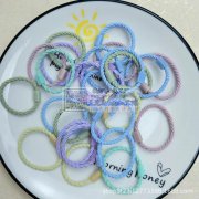 有实单，寻图中这两款发绳厂家，有做的厂家