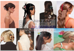 外贸实单，美国客人寻找有如图发饰的工厂。