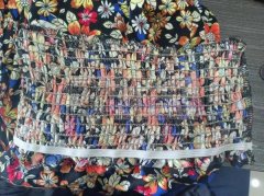 寻多针车拉腰加工 12针打揽，数量2万条