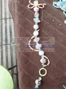 寻找穿珠子的加工厂，如图串珠的手工