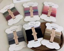 实单大量采购，找有样图中这些款式高弹发圈