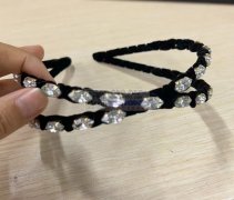 头扣绕绒织带外发，找专业能做图片头扣绕绒