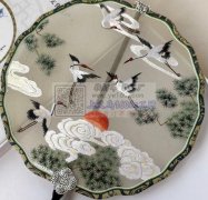 手绣专家，手绣旗袍，扇子，老虎画，承接各