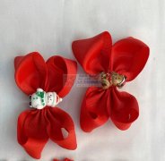 外发量大能做织带外贸蝴蝶结！即包装一条龙