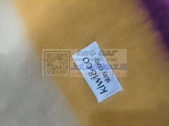 围巾上面，秀商标，数量5000个，