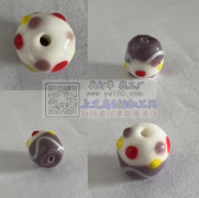 能做这款琉璃珠/玻璃珠或者用树脂做出来效