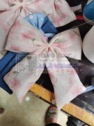 本加工点有技术型绕线蝴蝶结，打胶枪等二十