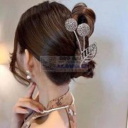 样品如图，寻找做如图所示合金毛坯发夹的工