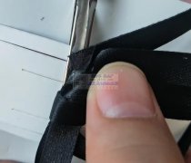 有图，找织带加工厂，用面料复合，中间没有