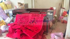 大型定位激光切割下料，承接布料、毛料、无