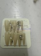 承接穿戴甲点钻，包装，甲片点钻，工价低，