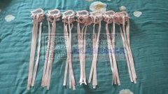 【发外地 老板在线等】布条绕发夹外发