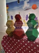 12面体，松木，数量1200套大中小规格