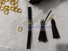 义乌有120000个绑韩国绒流苏手工活外发