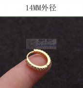 需要求购图上这个耳环，金色 ，那个老板有