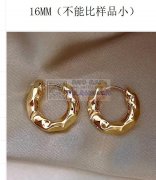 需要求购图上这个耳环，金色 ，那个老板有