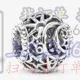 图示合金球有订单，寻潘多拉手链镂空合金球